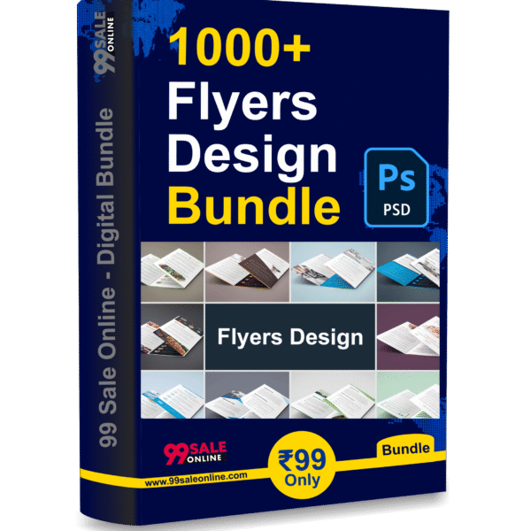 1000+ Flyers Design Bundle (PSD File) Only ₹99